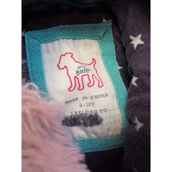 9/10 Mini Boden Purple Sherpa Vest - Picture 5 of 6